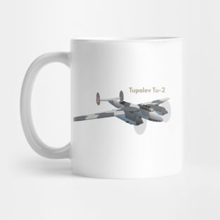 Tupolev Tu-2 Soviet WW2 Bomber Aircraft Mug